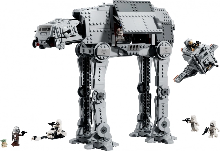 Детайлен и подвижен AT-AT