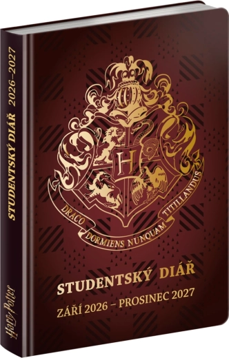 Harry Potter Student Planner September 2026 – December 2027 9.8 × 14.5 cm