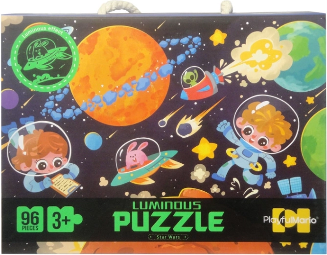 Glow-in-the-Dark 96-Piece Puzzle