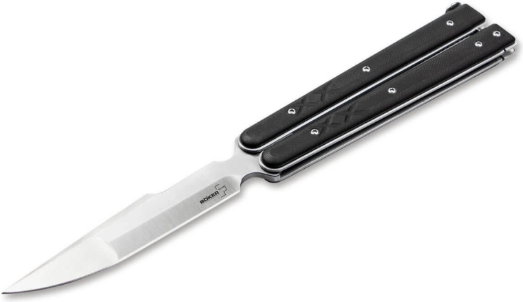 Böker Plus Balisong tactical big – тактически сгъваем пеперуден нож