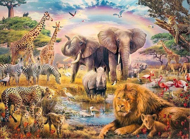 Ravensburger пъзел African Safari 100 части