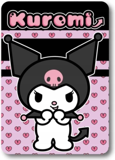 Поларено одеяло Kuromi - 1 брой