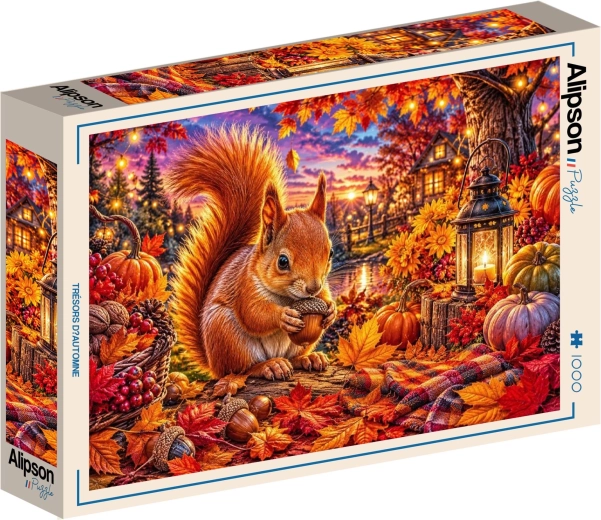 ALIPSON Autumn Treasures Puzzle, 1000 Pieces