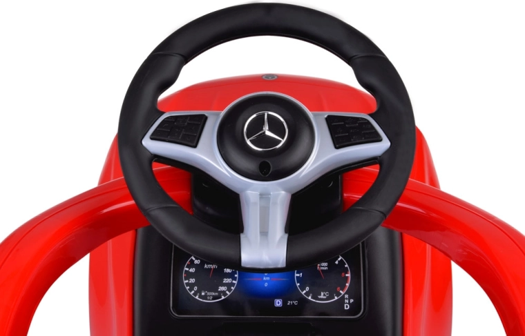 Fun like in a real car: sounds and steering wheel