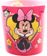 Розов кош за отпадъци Minnie Mouse за деца