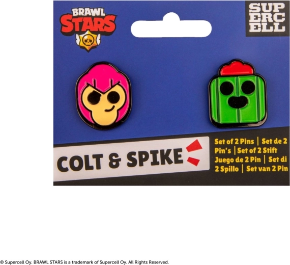 Brawl Stars комплект пинове Colt и Spike