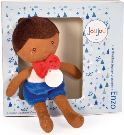 Кукла Doudou Jolijou Enzo 16 см синя