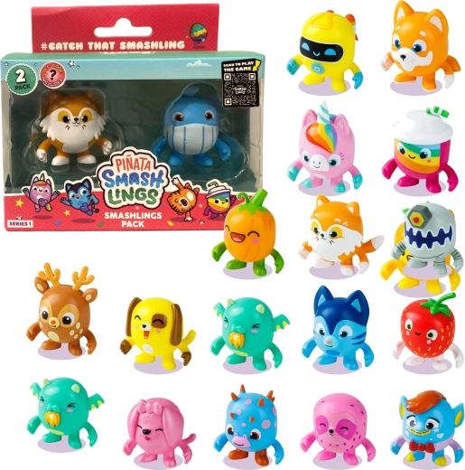 Piñata Smashlings set of 2 random figures with DLC code – Series 1