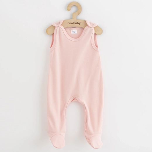 Baby footed romper New Baby Classic II light pink