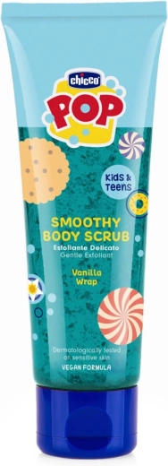 Chicco Pop body scrub for kids and teens vanilla 150 ml