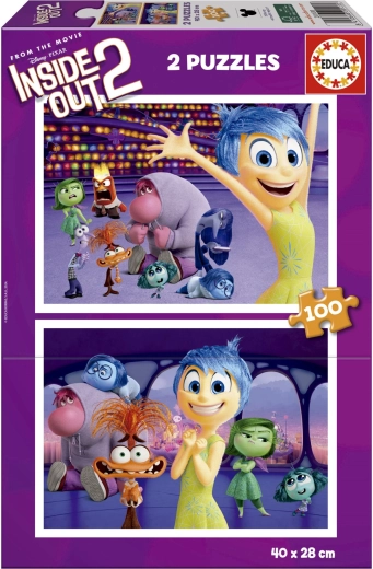 Educa puzzle Inside Out 2 – 2×100 pieces
