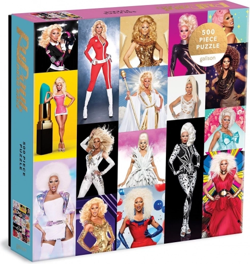 Square Puzzle RuPaul's Drag Race 500 Pieces