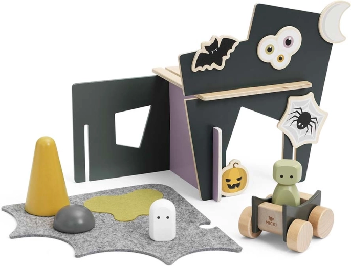 Magnetic elements for easy changes