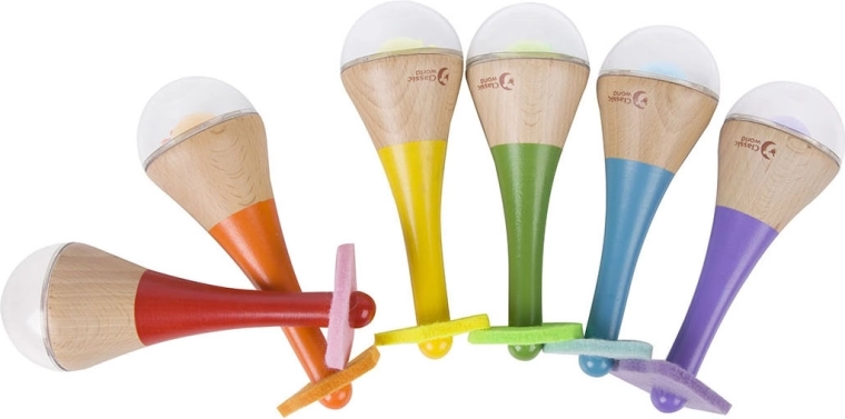 Rattle and maracas in one