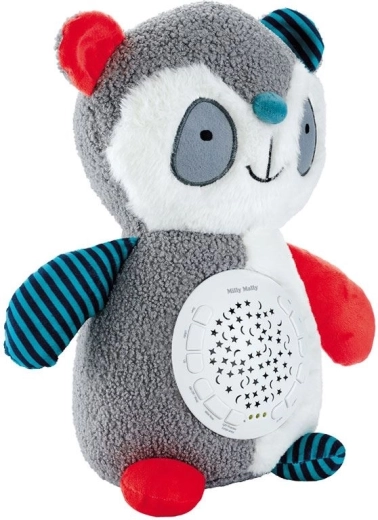 plush panda night light with projector MILLY MALLY