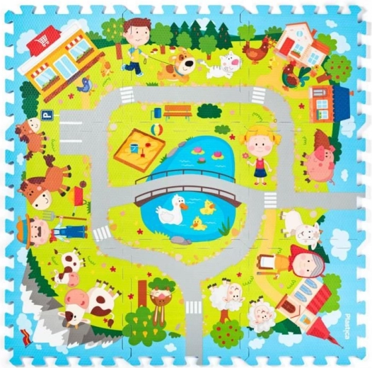 Пяна пъзел Село 29 × 29 см PLASTICA