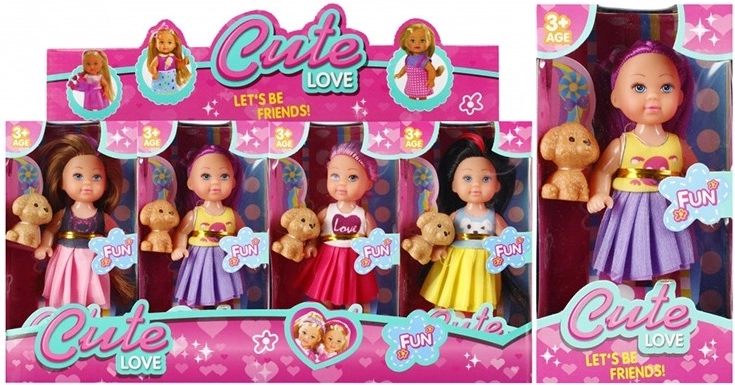 Doll with dog