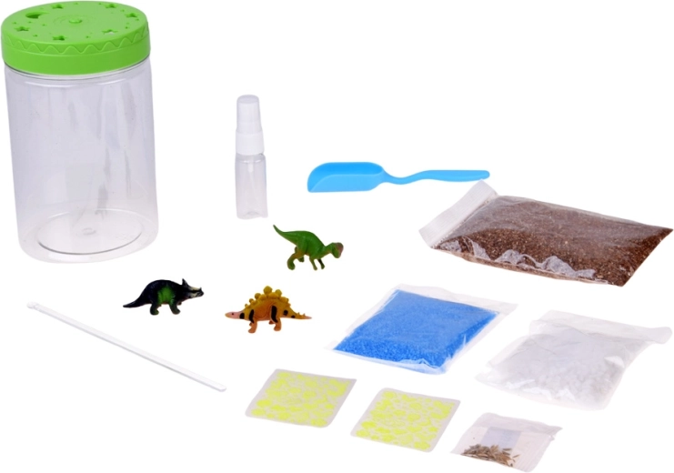 Complete DIY contents for your own dinosaur scene