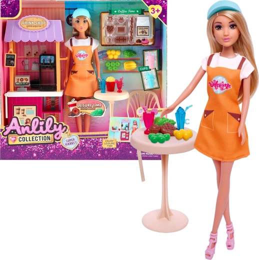 Doll Set with Café
