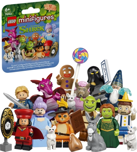 LEGO Минифигурки Shrek – колекционерска кутия с изненада - 1 брой