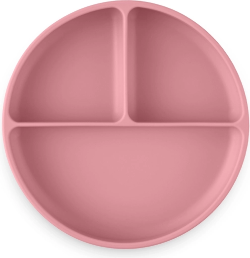 Three compartments for tidy serving