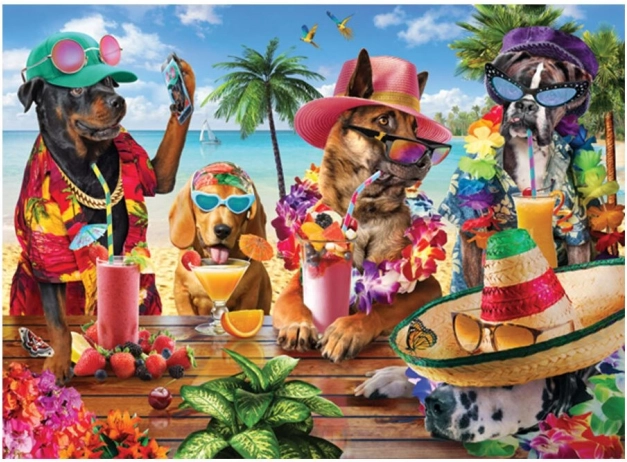 Puzzle Tropical Party 1000 Pieces ANATOLIAN