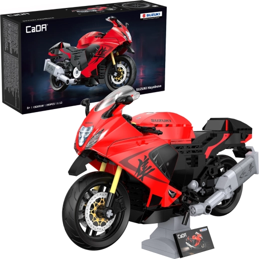 CaDA Suzuki Hayabusa конструктор на мотоциклет 1:12 (299 части)