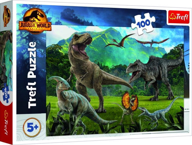Пъзел Trefl 100 части Jurassic World – динозавърско приключение