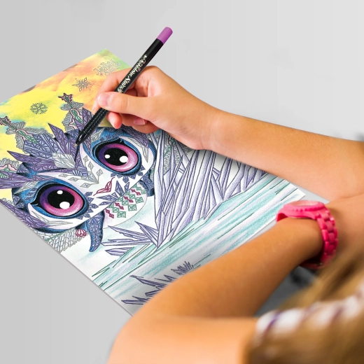 Детайлни илюстрации, които е удоволствие да се оцветяват