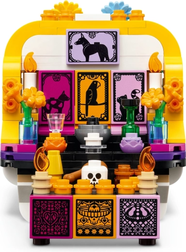 Цветни детайли Día de los Muertos
