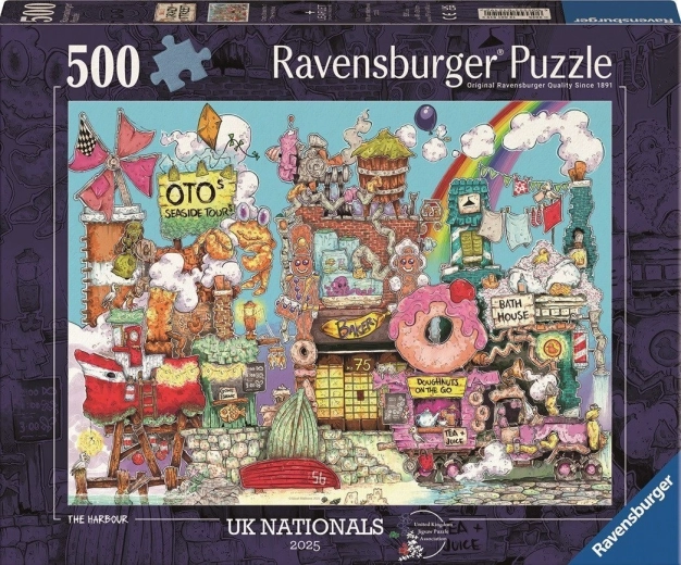 Ravensburger Alley of Wonders puzzle, 500 pieces