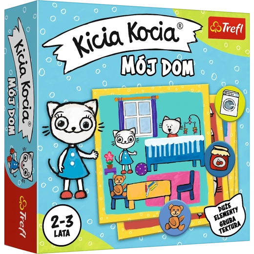 Картова игра Котаракът Кичa: Моят дом за деца