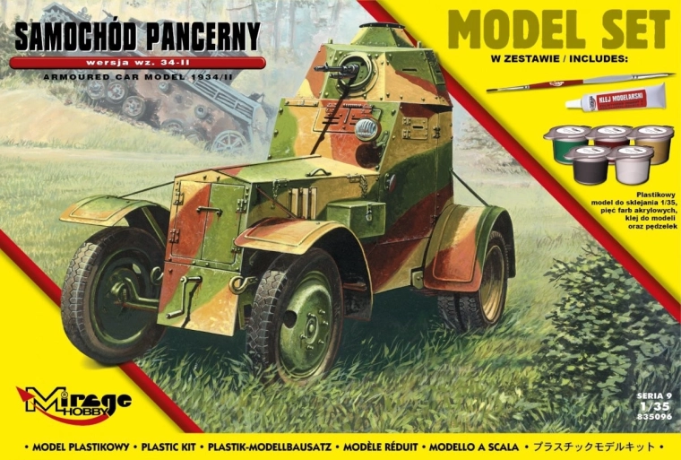 Armored Car wz.34-II – plastic model kit