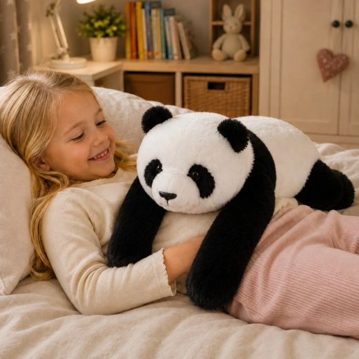 Extra large and super cuddly panda (65 cm)