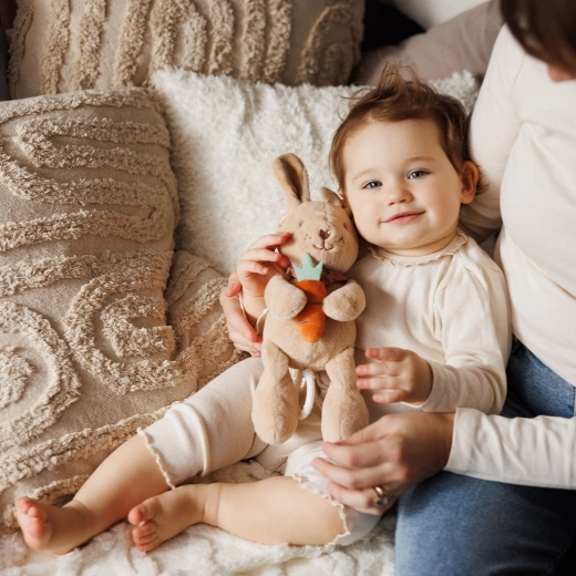 Soft plush and sensory support