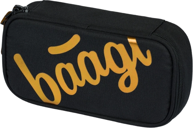 School Pencil Case Etue Baagl Metallic Bronze