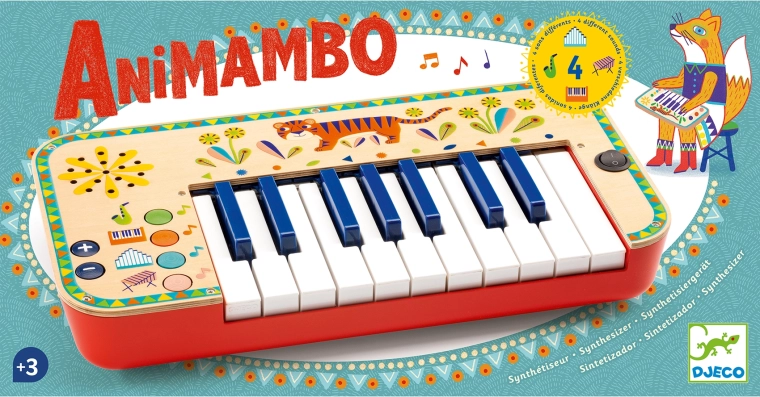 Painted Children’s Synthesizer DJECO