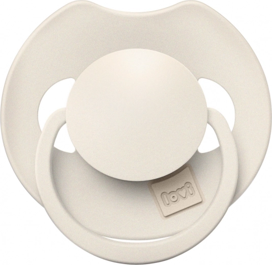 LOVI PRIME Dynamic Silicone Pacifier 0–6 m Coconut