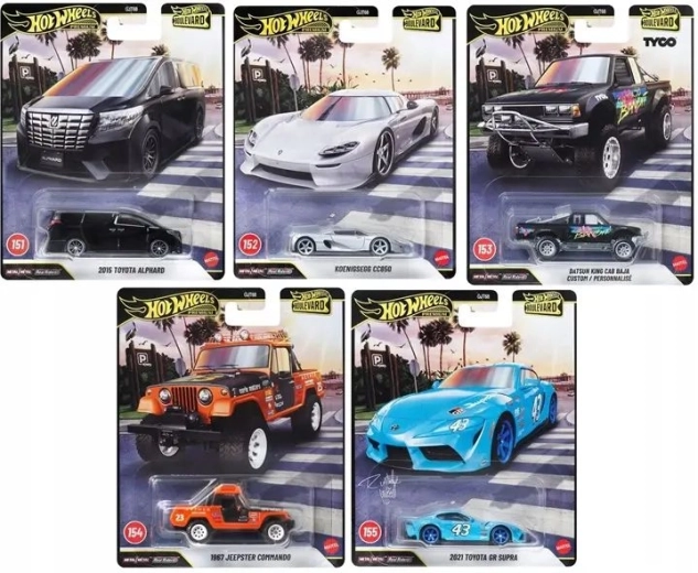 Колекционерска количка Hot Wheels Premium Boulevard - 1 брой