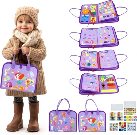 Сензорна busy книжка Русалки 2Kids Toys