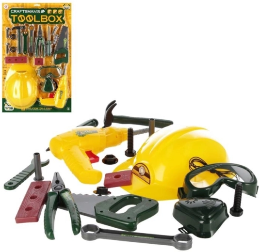 Kids’ Tool Set with Helmet