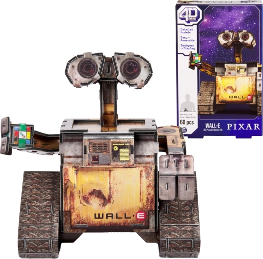 Пъзел 4D фигурка WALL-E 3D за сглобяване