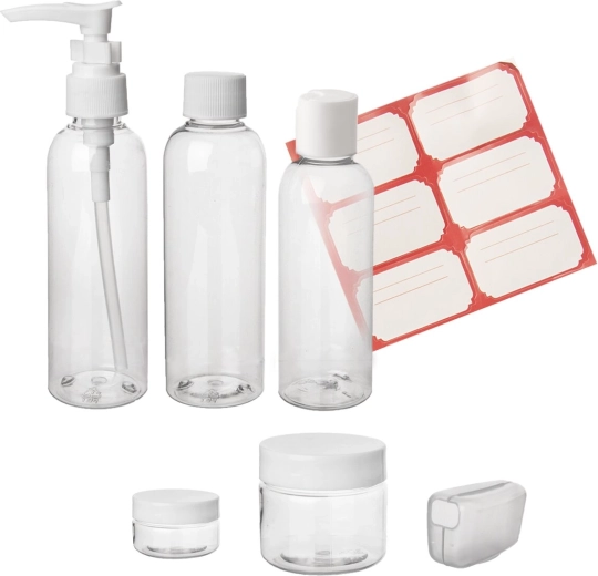 Travel dining set made of durable plastic (UH) for camp