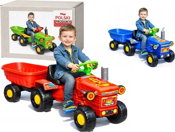 Large Tractor with Trailer