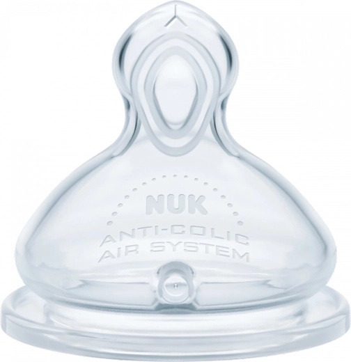 Накрайник – биберон NUK First Choice+ Flow Control 6+ месеца, 2 бр.