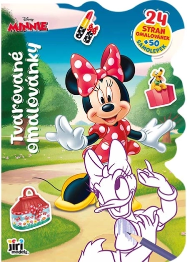 Shaped Minnie Coloring Book