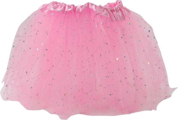 Блестяща туту пола с LED и еластичен колан