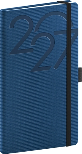 Notique pocket diary Ajax 2027 blue 9 x 15.5 cm