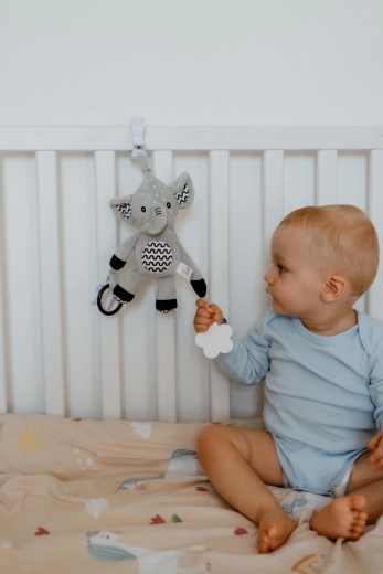 Нежна дрънкалка и шумкащи ушички