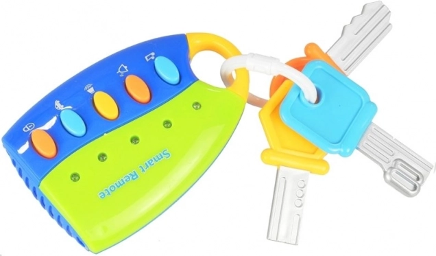 Remote control with three keys